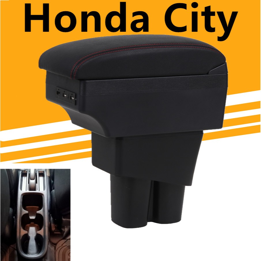 Honda City 20092014 Armrest Console Box Adjustable Centre ConsoleAuto