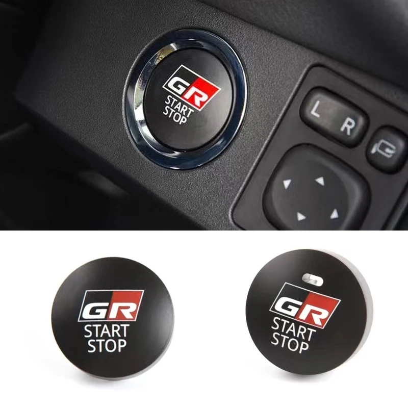 1Pcs Engine START STOP Button Car Accessories For Toyota GR GAZOO ...