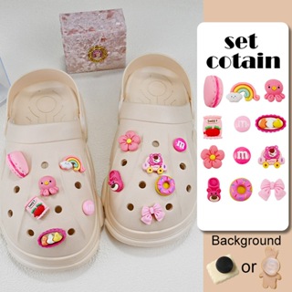 Funny Fish Loopy Multi Color Series Set Jibbitz Crocs Charm Set Combination  Jewelry Kids Women's Shoe Decoration Accessories Surprise Shoe Accessories  Hole Shoe Buckle Decoration