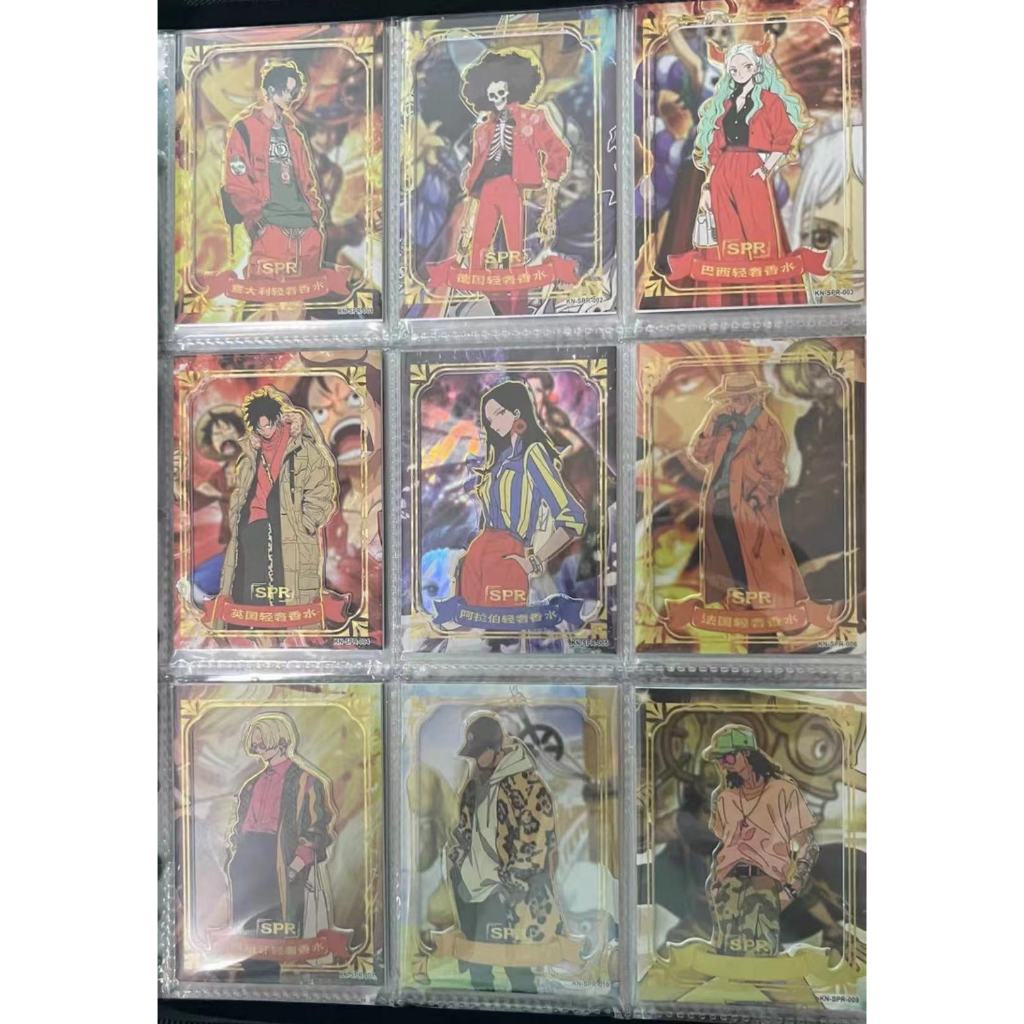 One Piece Card Anime Card spr Perfume Card Set of 9 Cards | Shopee ...