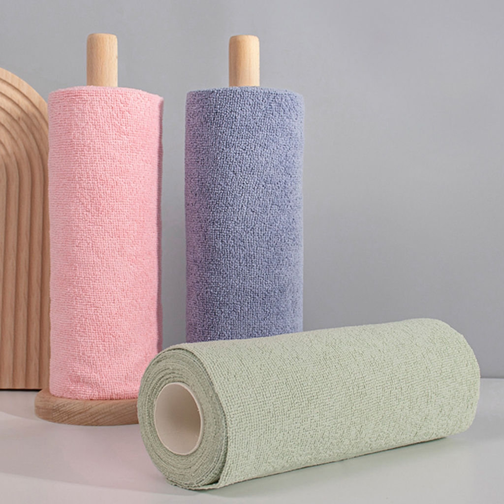 [Koolsoo2] Microfiber Towels Roll Reusable Tear Away Towels for Kitchen
