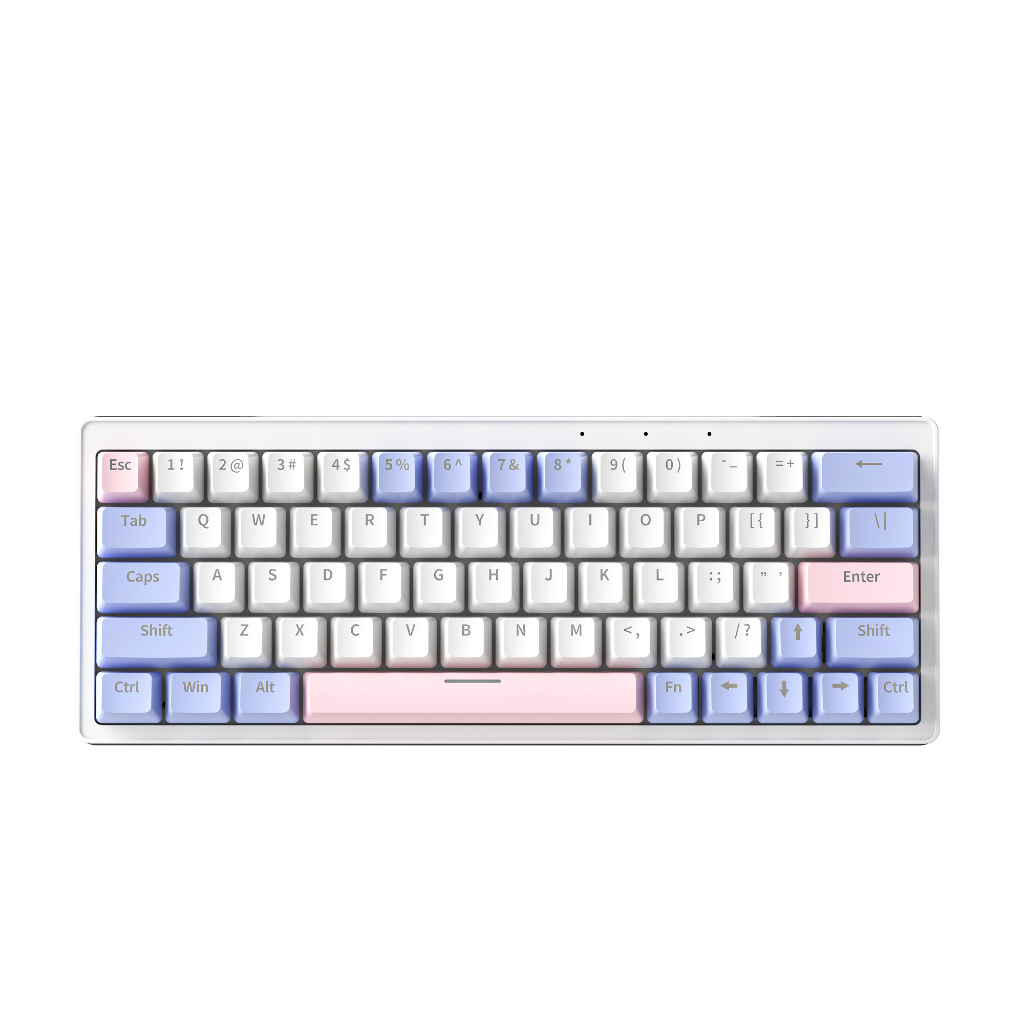 Zifriend ZA63 Wireless 60% layout Mechanical Keyboard Hot Swappable RGB ...