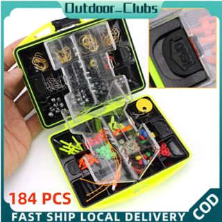 184PCS Fishing Line Accessories Combination Set Outdoor Fishing