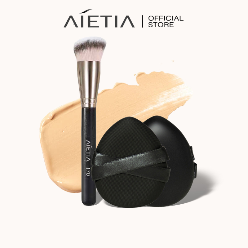 Aietia Burnishing Makeup Tool Set 170 Foundation Brush Glossy Makeup ...