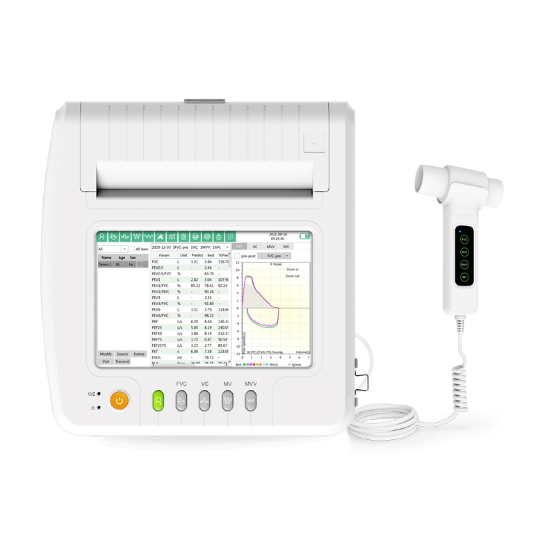 CONTEC SP100B spirometer lung function test machine patient diagnostic