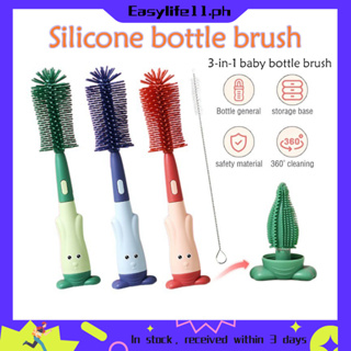  Long Bottle Brush Cleaner Set (3-in-1) and Straw