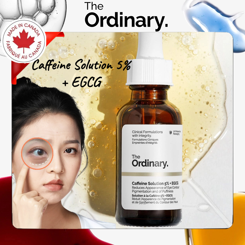 The Ordinary Caffeine Eye Serum For Face Eyebags Remover Dark Circles