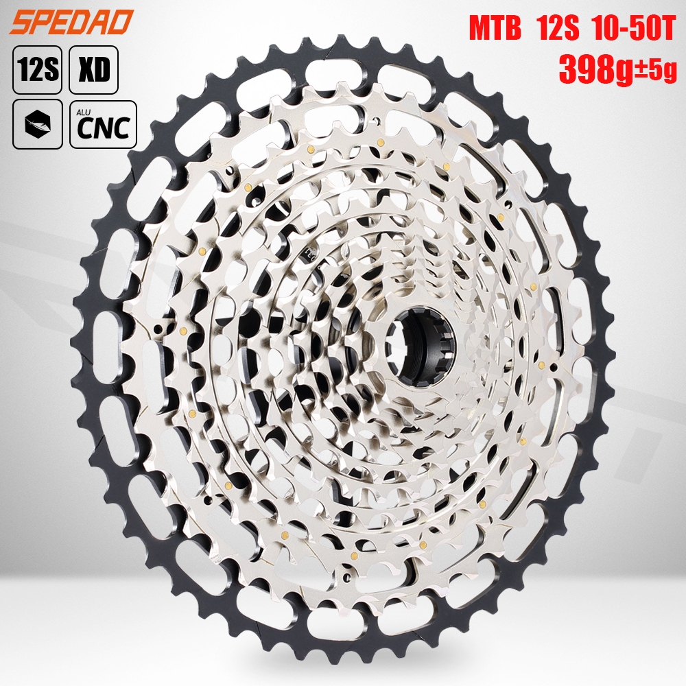 SPEDAO 12s MTB Bicycle Cassette Cogs Freewheel 1050T 12 speed Cogs