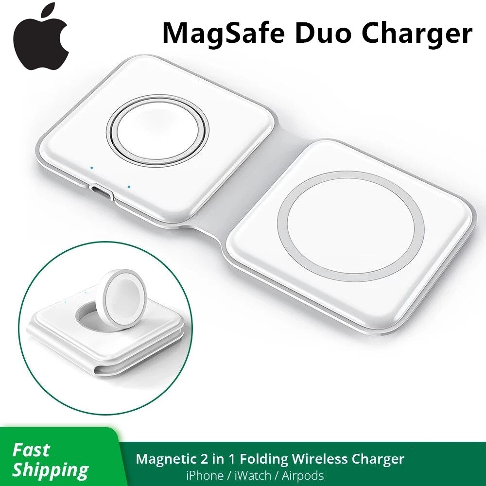 Ready Stock】20W 2 In 1 Magnetic Wireless Charger Pad Stand For I-Phone ...