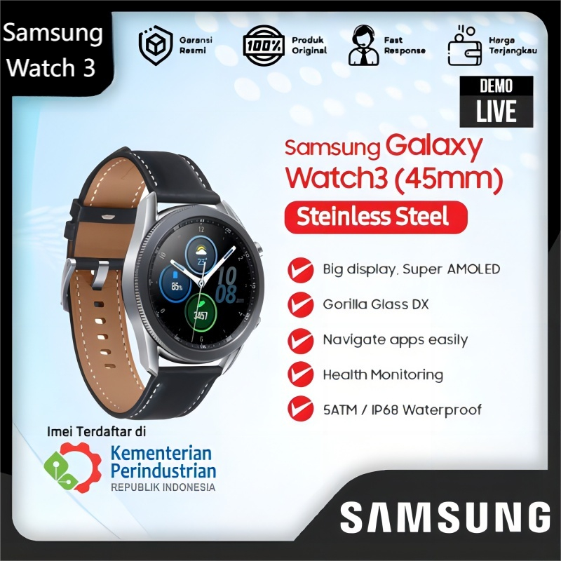 Galaxy watch best sale 3 45mm specs