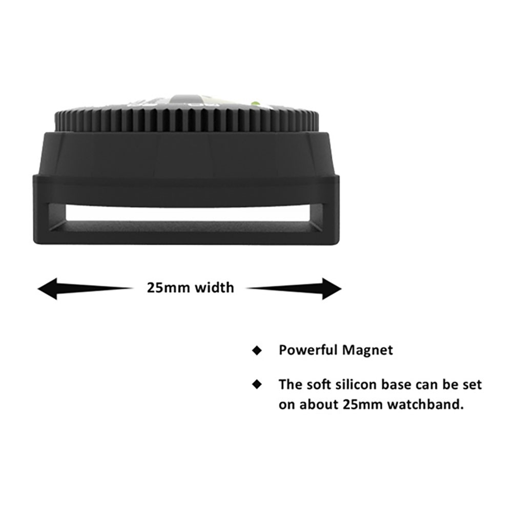 KanPas Mini Button Map Compass with Turnable Bezel for Watchband Every ...