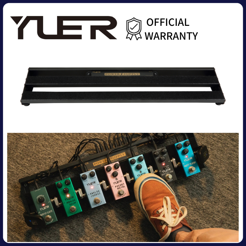 [OFFICIAL ] YUER Pedal Board With Power Supply 10 Power Outputs 9V/12V