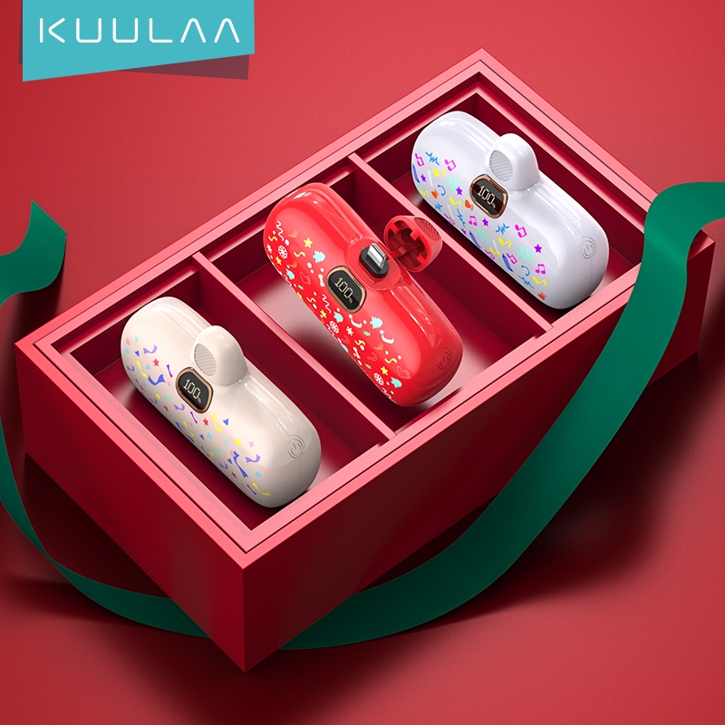 KUULAA Limited Edition 5000mAh Mini Color Power Bank PD 20W Quick ...