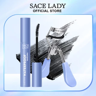 SACE LADY Eye Makeup Kit Waterproof Long-lasting Volumizing Mascara Lengthening Curling Eyelash Curler Natural Long Lashes Eye Makeup Set