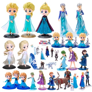 Disney Princess Mini Figures Figurines Cake Toppers 8 Pics Little Mermaid  Anna