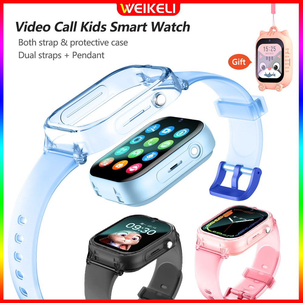 4G Kids Watch Video Call Phone Watch GPS Tracker SOS Call IP67