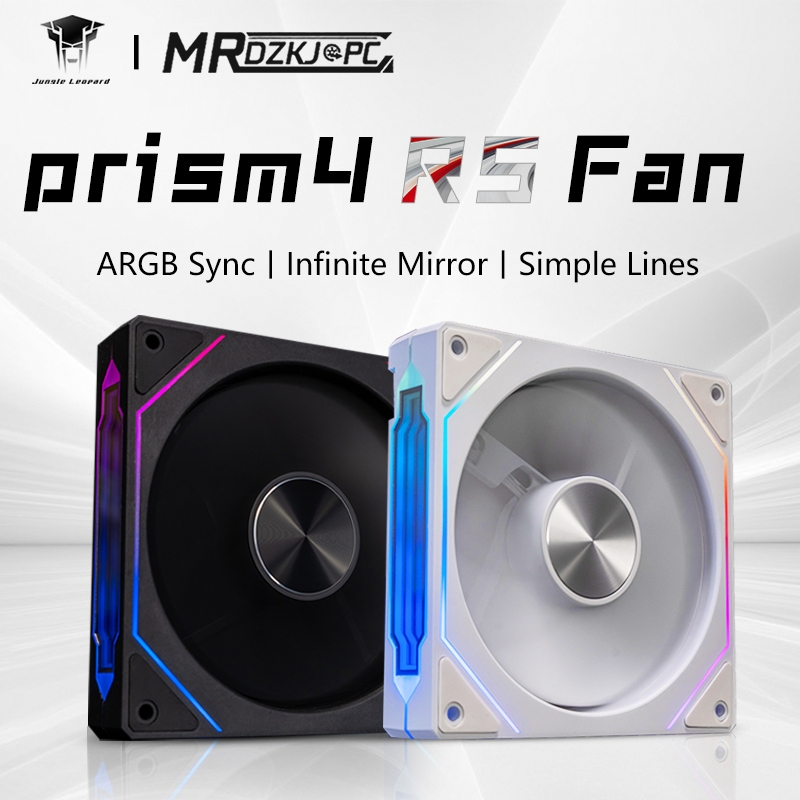 Jungle Leopard Prism 4RS ARGB CPU Fan 120mm Infinity Mirror 5V 3PIN