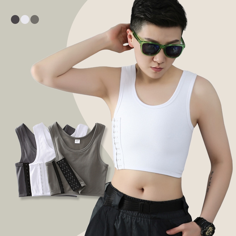 Breathable Breast Binder Non Bandage Chest Binder Tomboy Bra Shopee