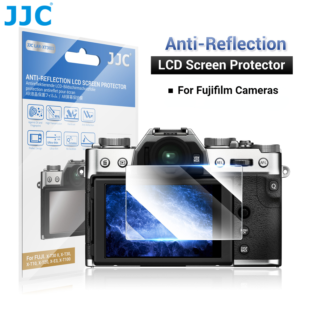JJC Screen Protector for Flip Screen Fujifilm Camere 0.15mm Thin Soft