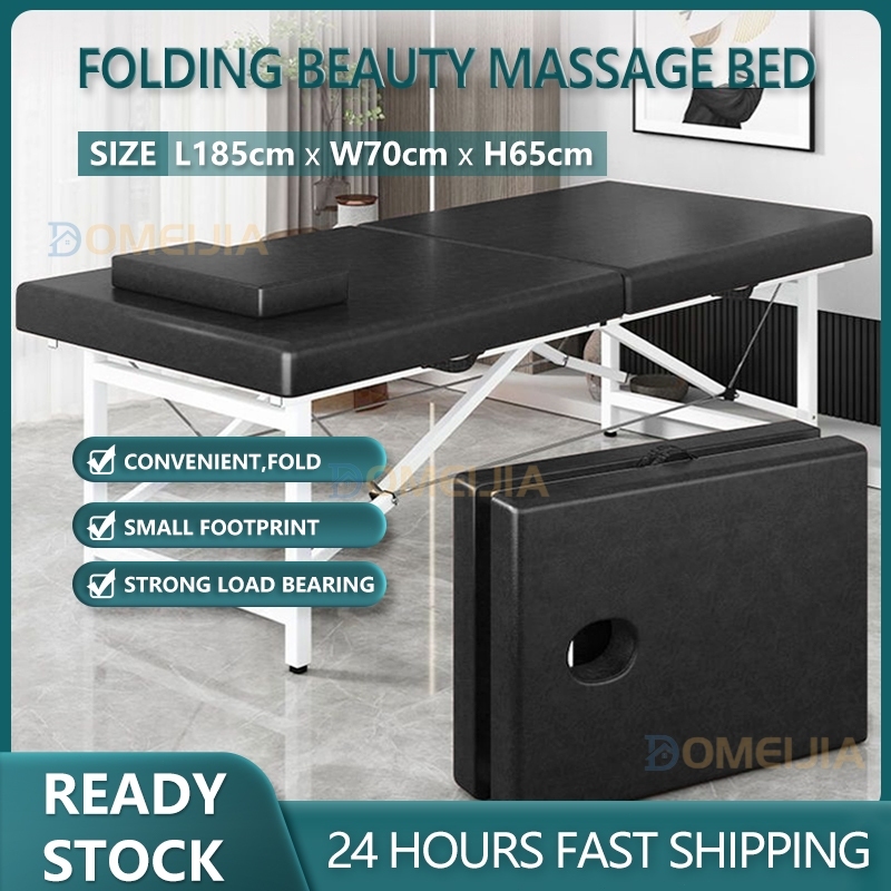 Folding beauty bed portable lift height Beauty Spa Facial Bed 185*70