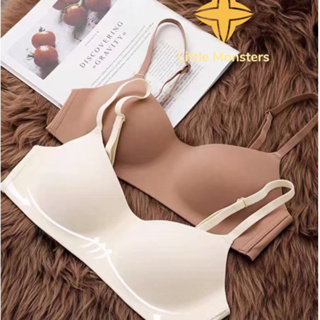 1PCS New Fashion Simple Cotton Girl Bra Underwear Student Bra Teen Thin  Section Without Steel Ring