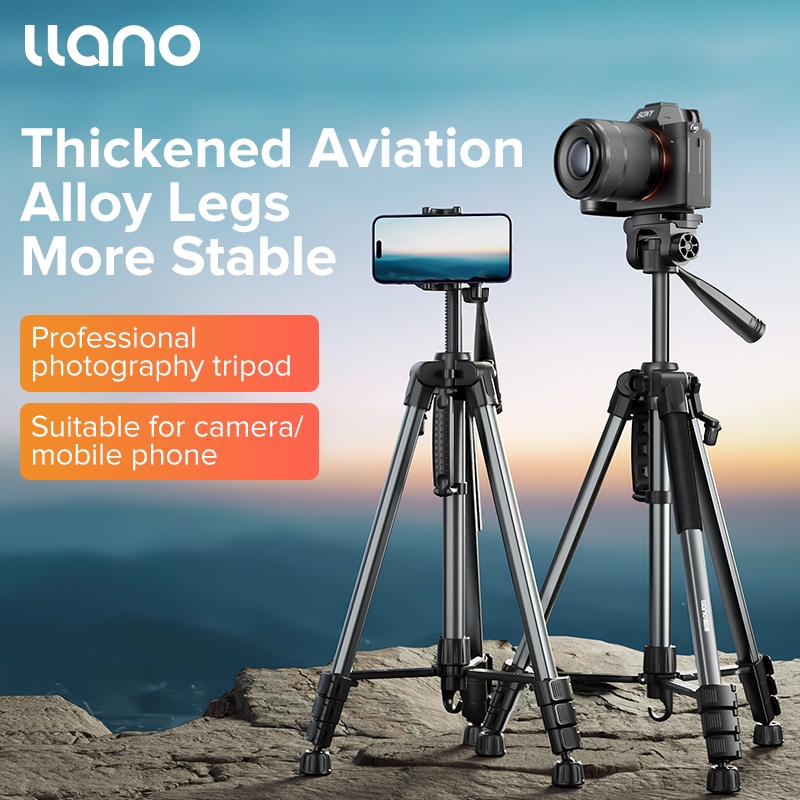 Llano 170CM Camera Tripods Heavy Duty Tall Camera Stand Tripod For ...