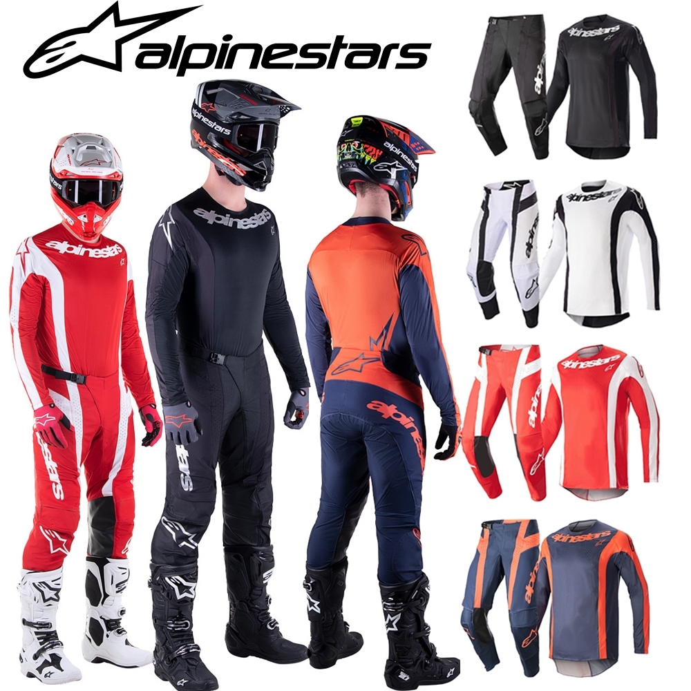 Motorcycle Equipment Set Motocross Jersey Men's MX Combo BMX Dirt Bike ...