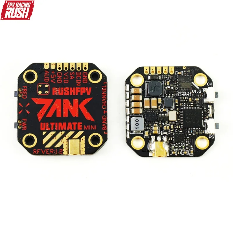 RUSH TANK Ultimate MINI 5.8GHz 48CH RaceBand 0/25/200/500/800mW ...