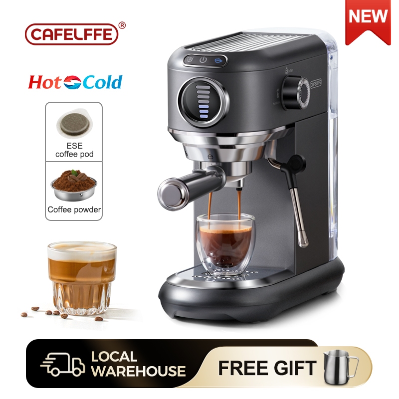 Cafelffe Hot/Cold Milk Frother For Latte & Cappuccino MK-201