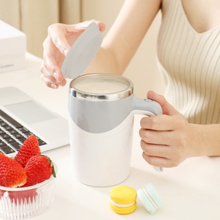 1pc Smart Mixer Portable Automatic Mixing Cup Mixing Cup 400ml Mixing Cup  Rotating Magnetic Cup Usb Electric Shake Cup