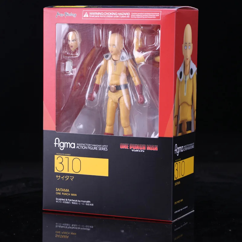 figma One Punch Man Saitama Action Figure #310 Max Factory