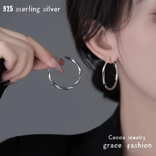 S925 Sterling Silver Earring Hooks - 8Pcs/4 Pairs Hypoallergenic