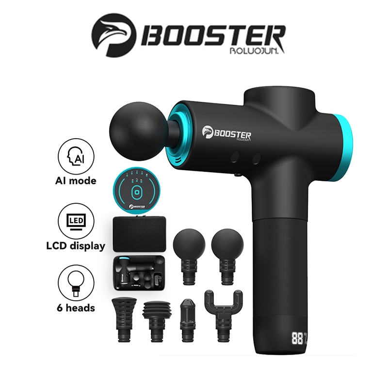 M2B 12V Massage Gun Brushed Motor Deep Muscle Stimulate Vibrator Smart