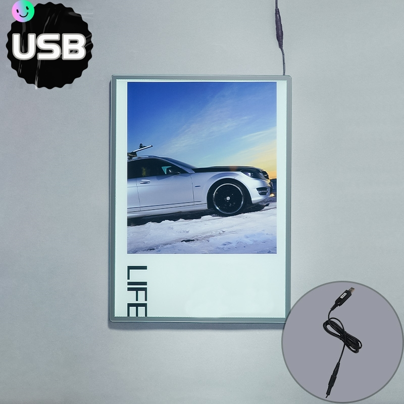 pictures wall with led led desktop photo frame wall decor picture with ...