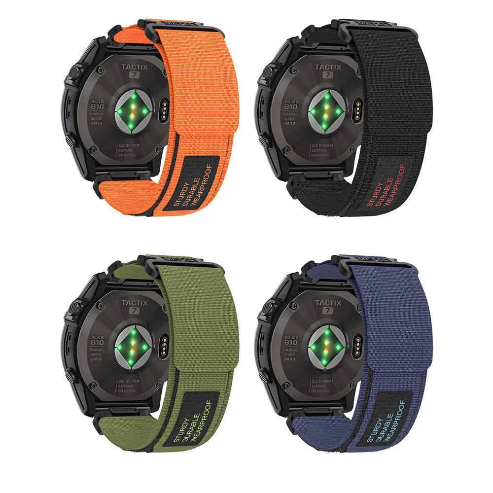 22mm 26mm Nylon woven canvas strap suitable for Garmin Forerunner 935 ...