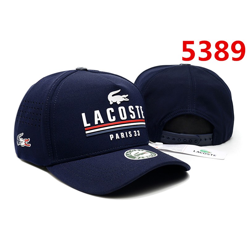 LACOSTE net cap crocodile baseball cap adjustable men and women universal Shopee Philippines