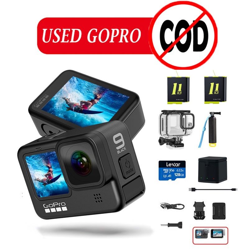 GoPro HERO 9 Black Action gopro Camera 5K Videos 20MP Photos Waterproof