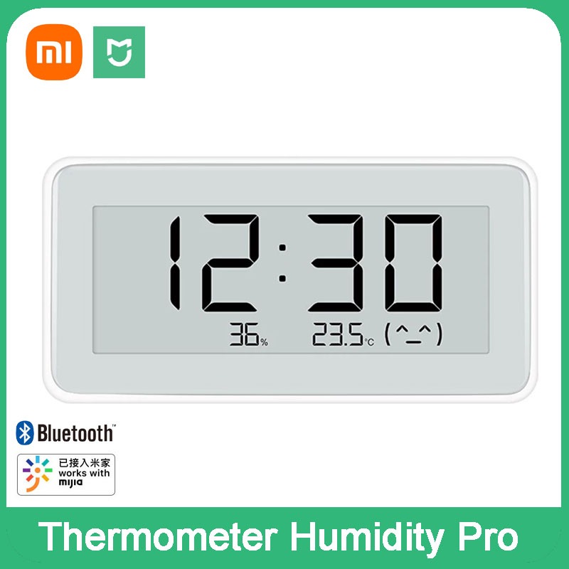 Xiaomi Smart Temperature Humidity Monitoring Electronic Digital clock ...