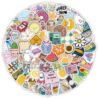 10/50/100pcs Cute Kawaii Mini Food Sticker For Laptop Sticker Waterproof  Vinyl For Car Phone Water Bottle Decal - Sticker - AliExpress