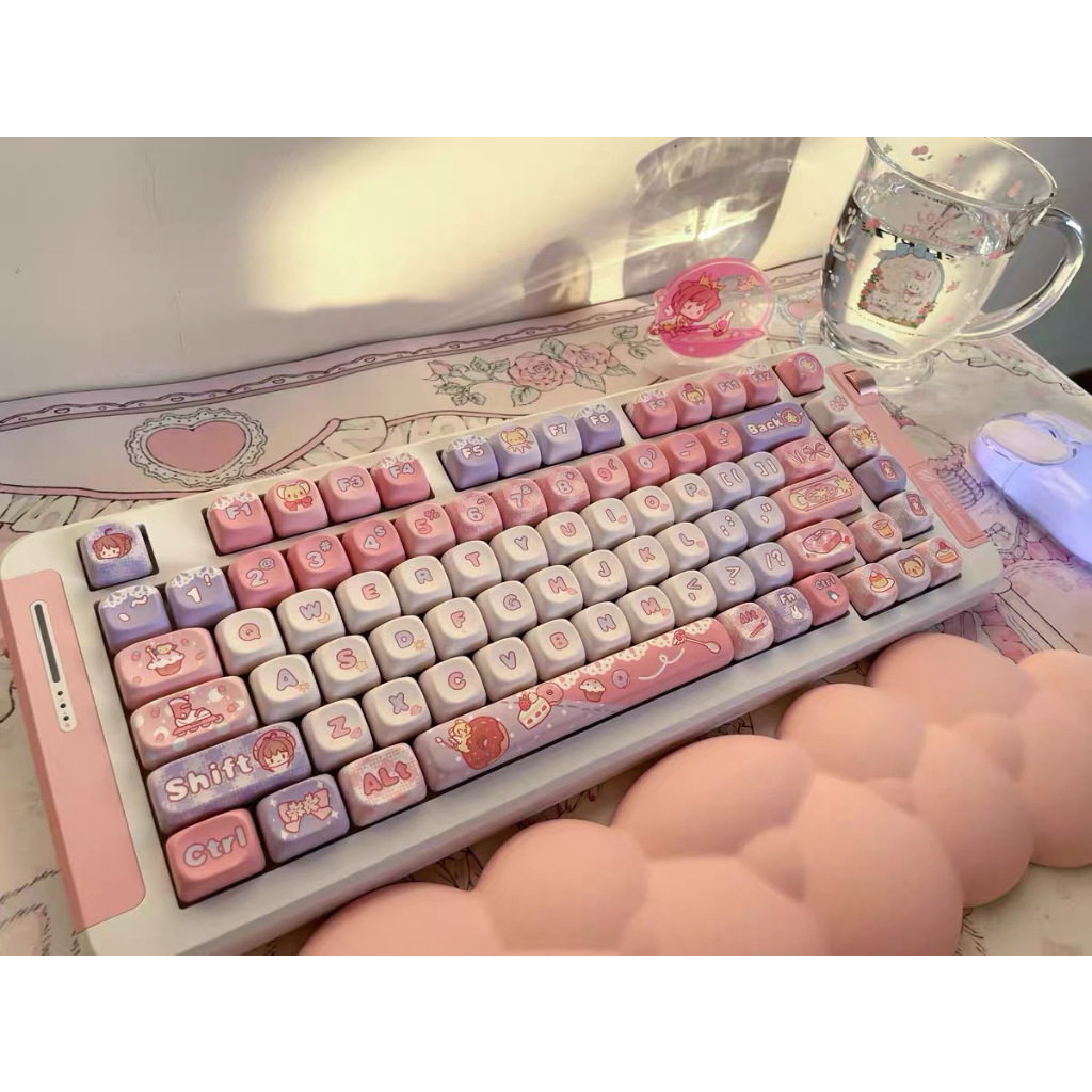 Cardcaptor Sakura Keycaps 142 Keys MOA/Cherry Height PBT Material ...