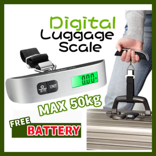 22kg Portable Mini Dial Luggage Scale Bag Weight Blance Baggage Suitcase  Scales