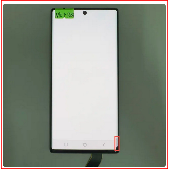 Original LCD with black dot line For Samsung Galaxy Note 10+ N975F ...