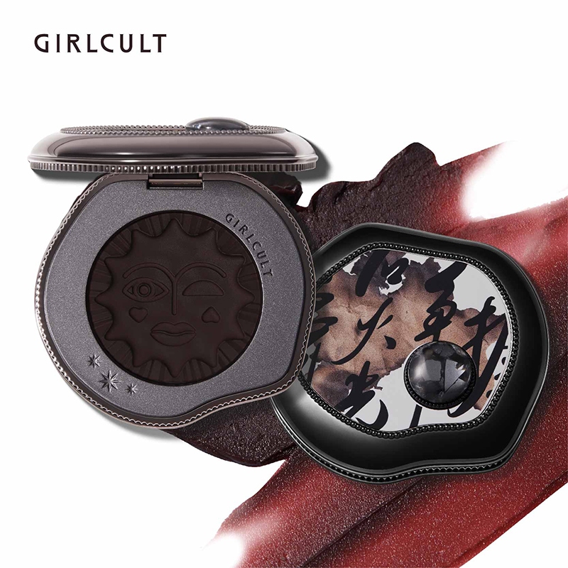 Girlcult Four great inventions Black mood blush, black powder paste ...