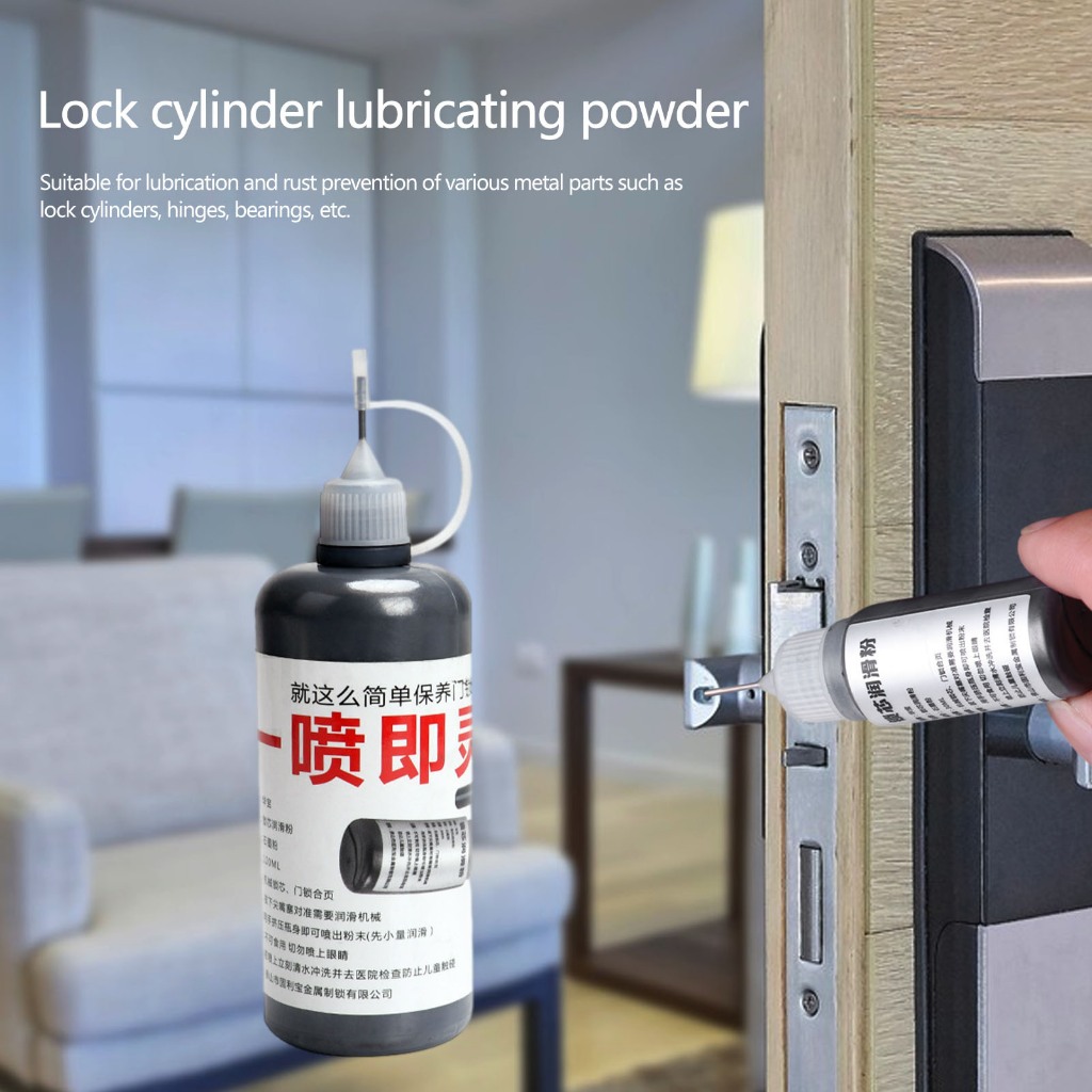 Lock Cylinder Lubrication Powder Door Lock Lubrication Powder Keyhole