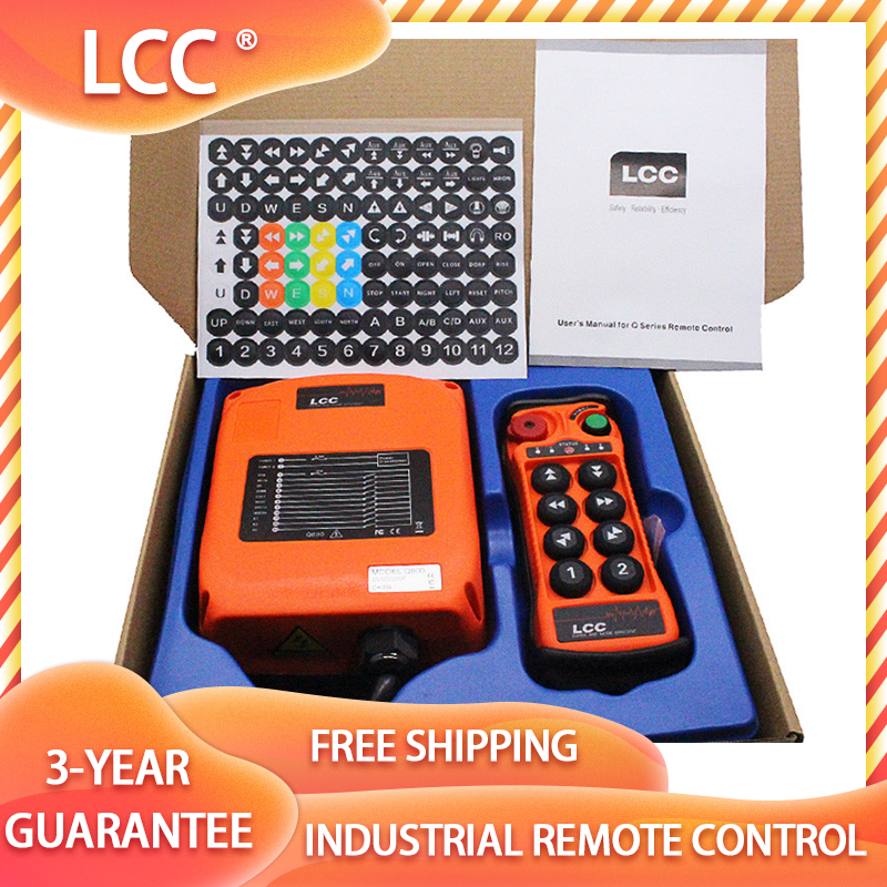 LCC Q800 Engine Hoists Universal Remote Control Radio Crane Controller