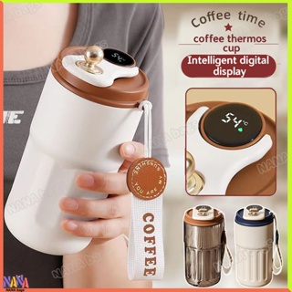 Smart Thermos Coffee Mug LED Temperature Display Thermos Cafe Cup Stainless  Steel Insulated Tumbler Cup Traval Thermos 510ML