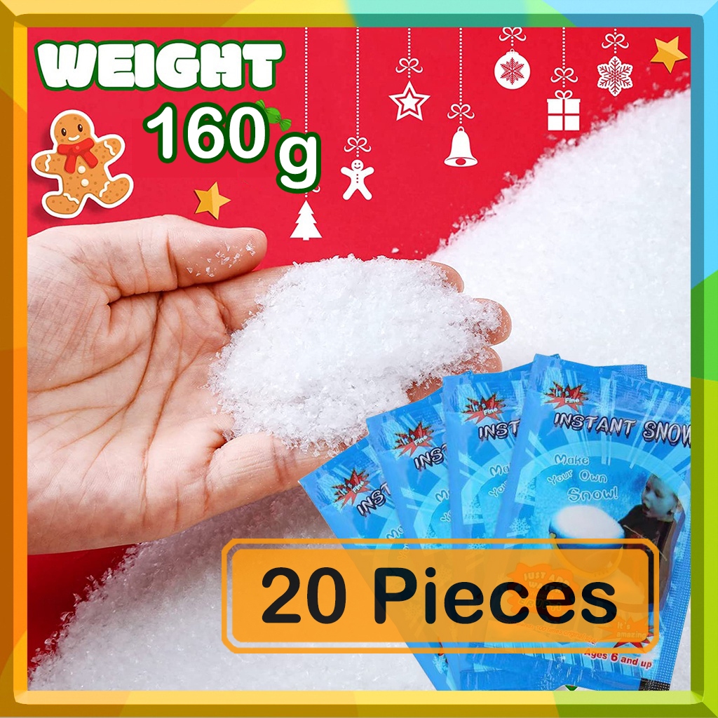 20Pcs Artificial Snow | Instant Simulation Snow | Fake Snow | Magic ...