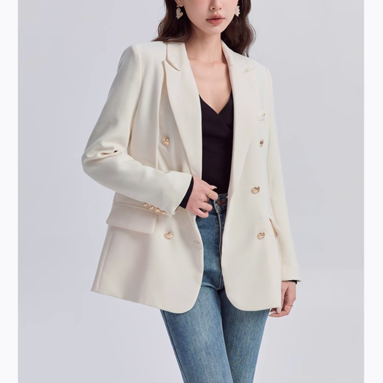 Flash Deals 598₱ Blazer for woman Oversize fashion loose Style Office ...