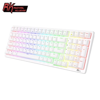 Royal Kludge RK61 2.4G Wireless Bluetooth Mechanical Keyboard Tri