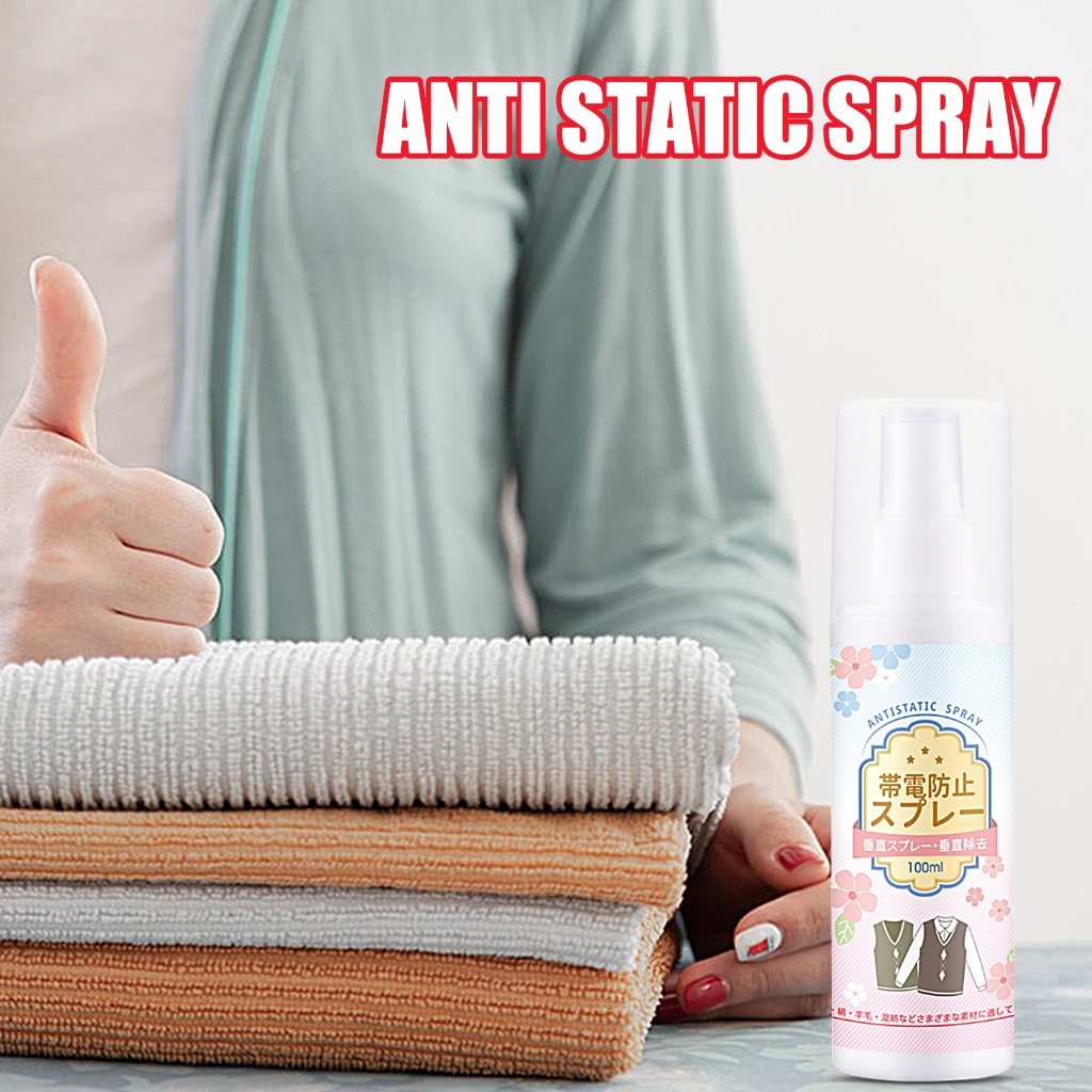 Antistatic Spray 2 In 1 Instant Release, Odor Eliminator And Fabric